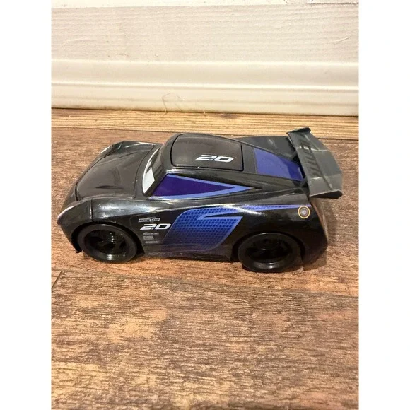 Disney Pixar Cars 3 Jackson Storm Black Blue Number 20 Toy Race Car - Picture 4 of 5